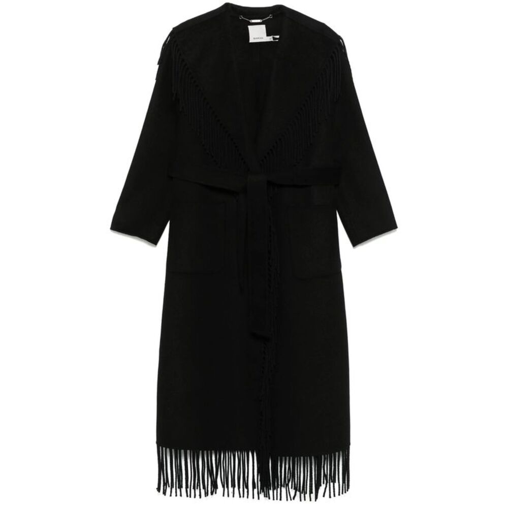 Simkhai Black Coats - Single Breasted Coats Women
